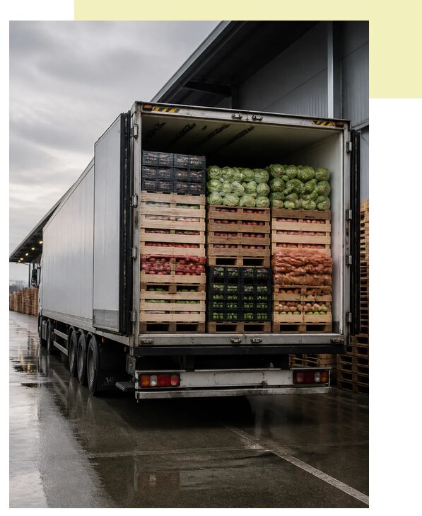 Перевозка плодоовощной продукции в Искитим по цене от 5096 р. | Агросервис-Скм