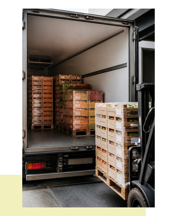 Перевозка сельхозпродукции на паллетах с доставкой в Искитим